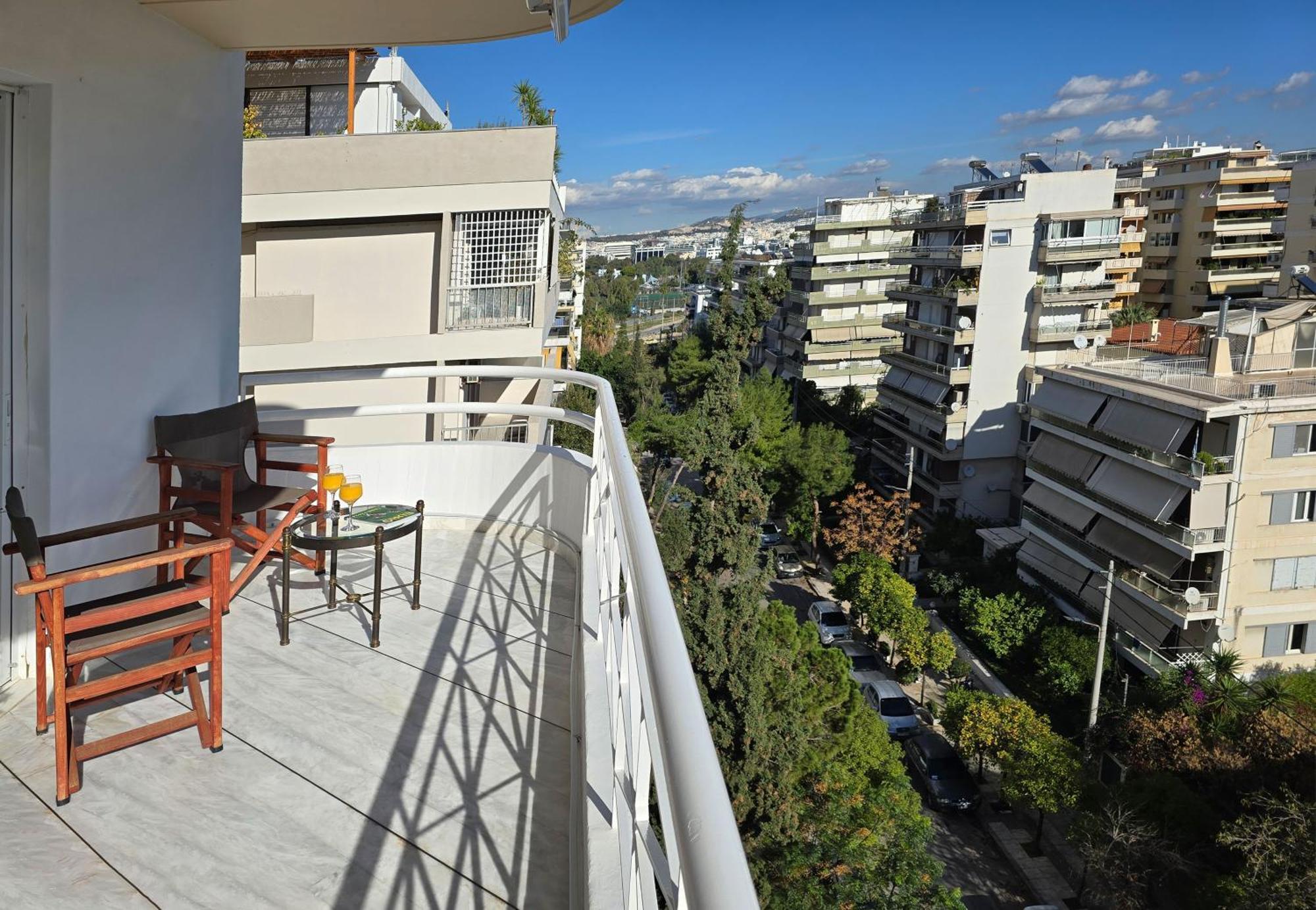 Nice Sea View Elegant Apartment Atene Esterno foto