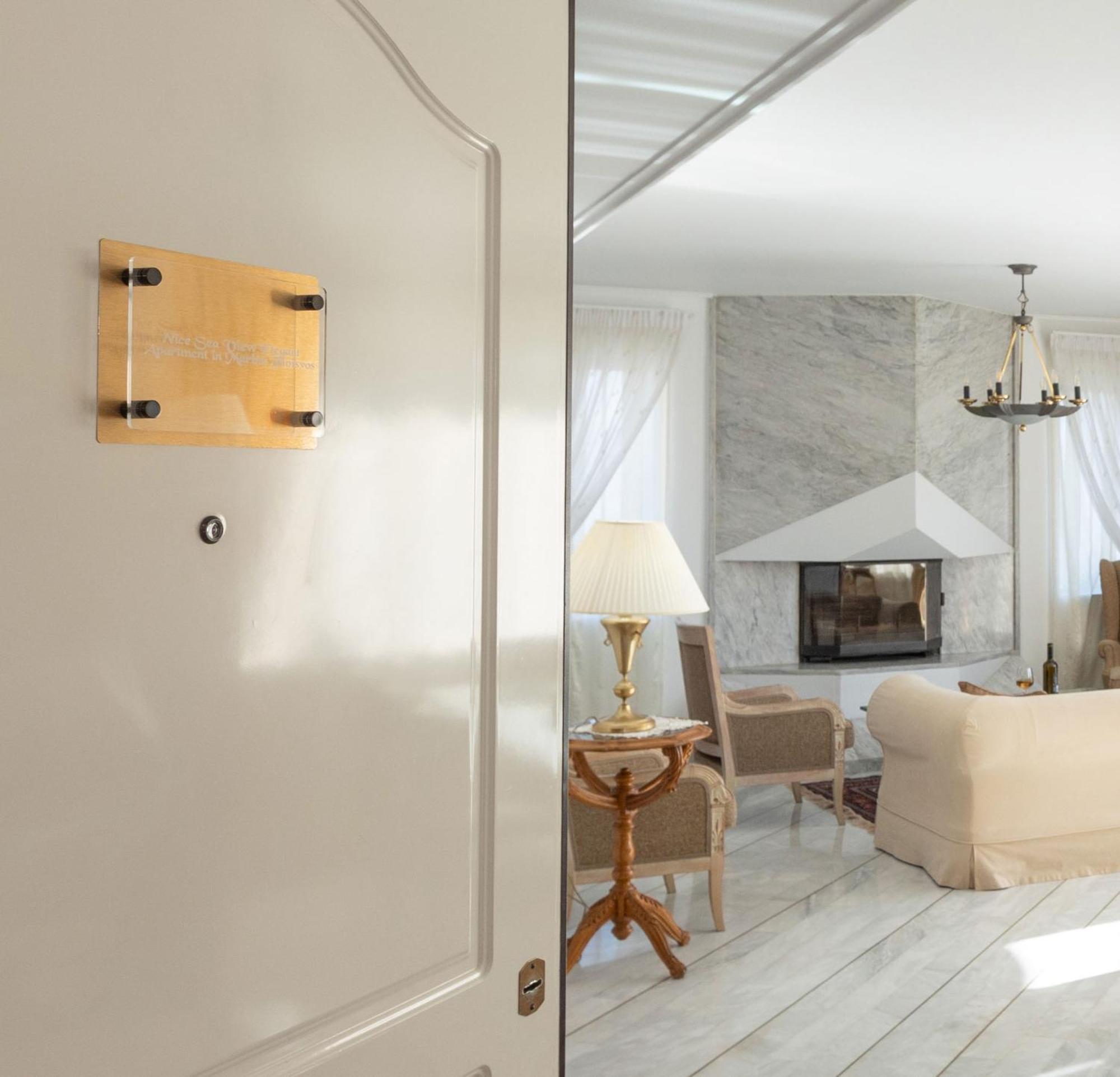 Nice Sea View Elegant Apartment Atene Esterno foto